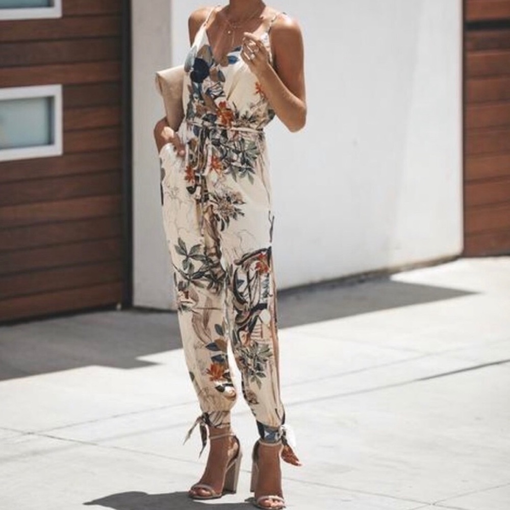 Tiger Lily Pocketed Jumpsuit